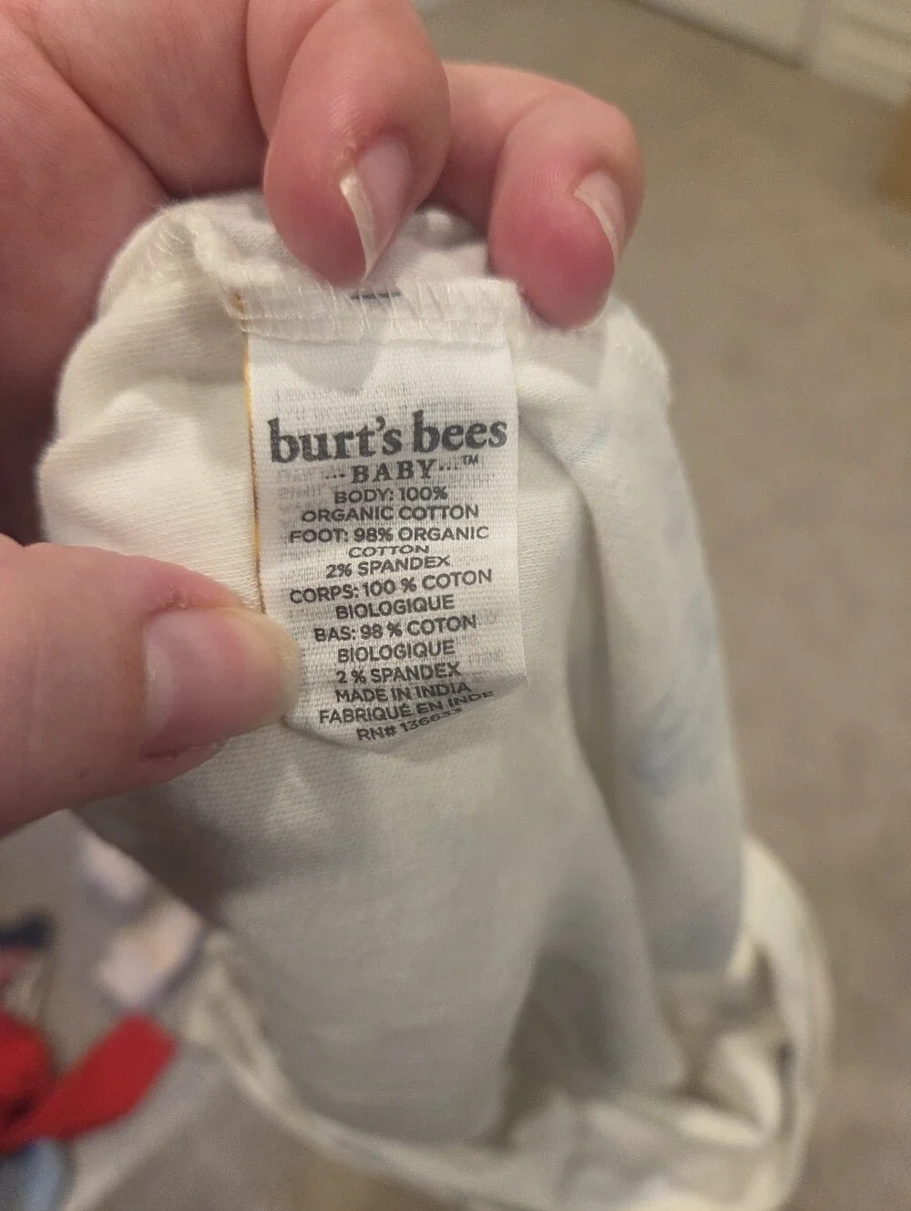 Burt's Bees Baby Organic Cotton 